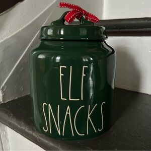 Rae Dunn ELF SNACKS Canister